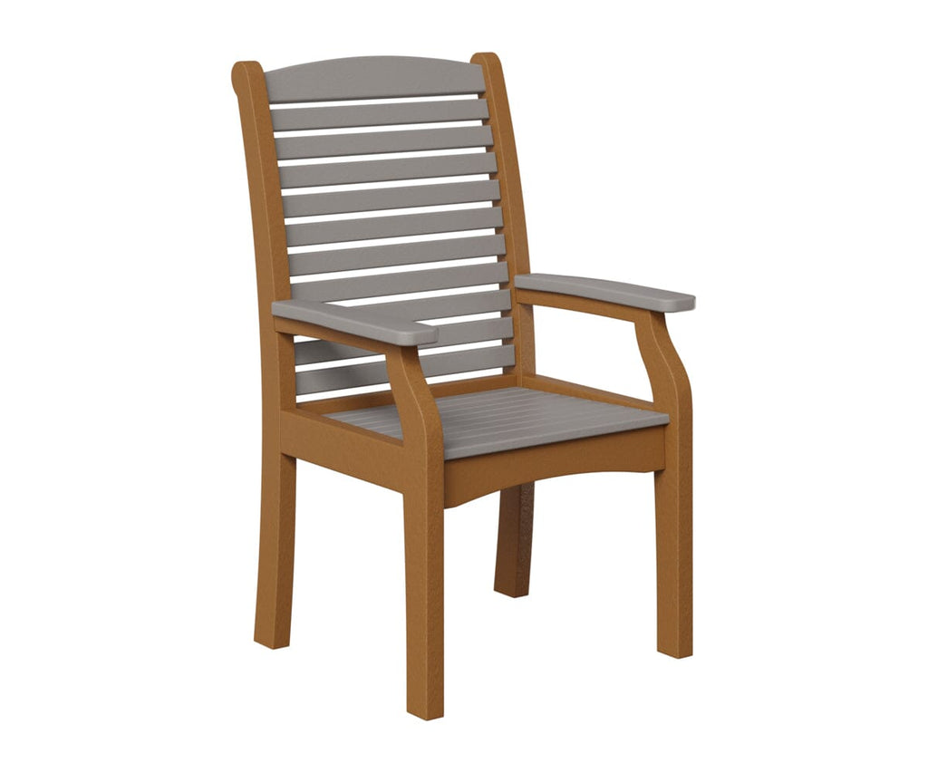 Classic Terrace Dining Chair Rockwood Outdoor Furniture Light Gray Cedar 