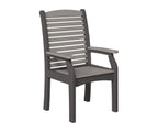 Classic Terrace Dining Chair Rockwood Outdoor Furniture Light Gray Smoke Gray 