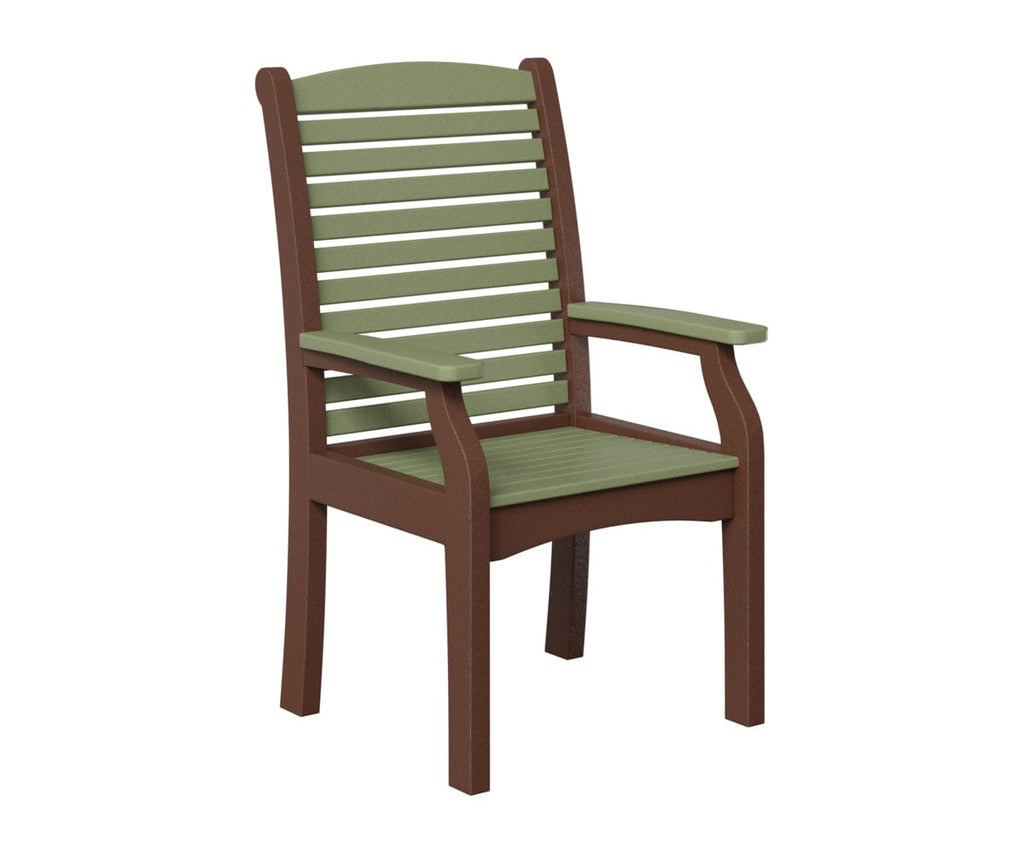 Classic Terrace Dining Chair Rockwood Outdoor Furniture Sage Chocolate Brown 