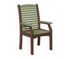 Classic Terrace Dining Chair Rockwood Outdoor Furniture Sage Chocolate Brown 