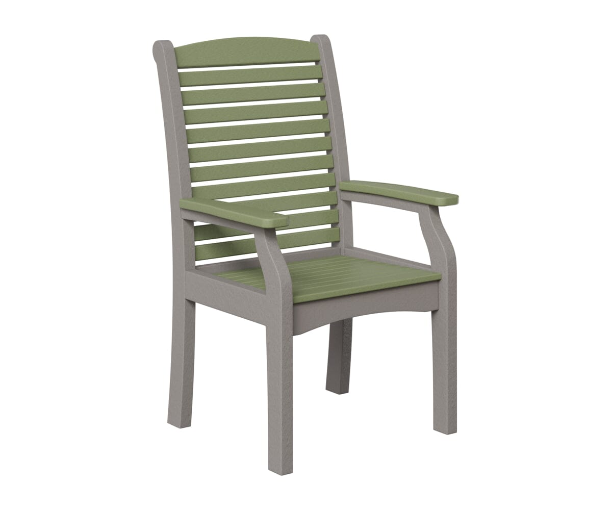 Classic Terrace Dining Chair Rockwood Outdoor Furniture Sage Light Gray 