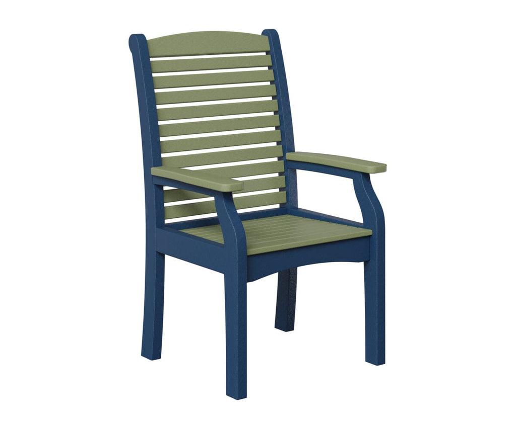 Classic Terrace Dining Chair Rockwood Outdoor Furniture Sage Navy Blue 