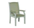 Classic Terrace Dining Chair Rockwood Outdoor Furniture Sage Seafoam 