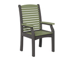 Classic Terrace Dining Chair Rockwood Outdoor Furniture Sage Smoke Gray 