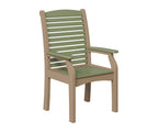 Classic Terrace Dining Chair Rockwood Outdoor Furniture Sage Weatherwood 