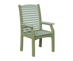 Classic Terrace Dining Chair Rockwood Outdoor Furniture Seafoam Sage 