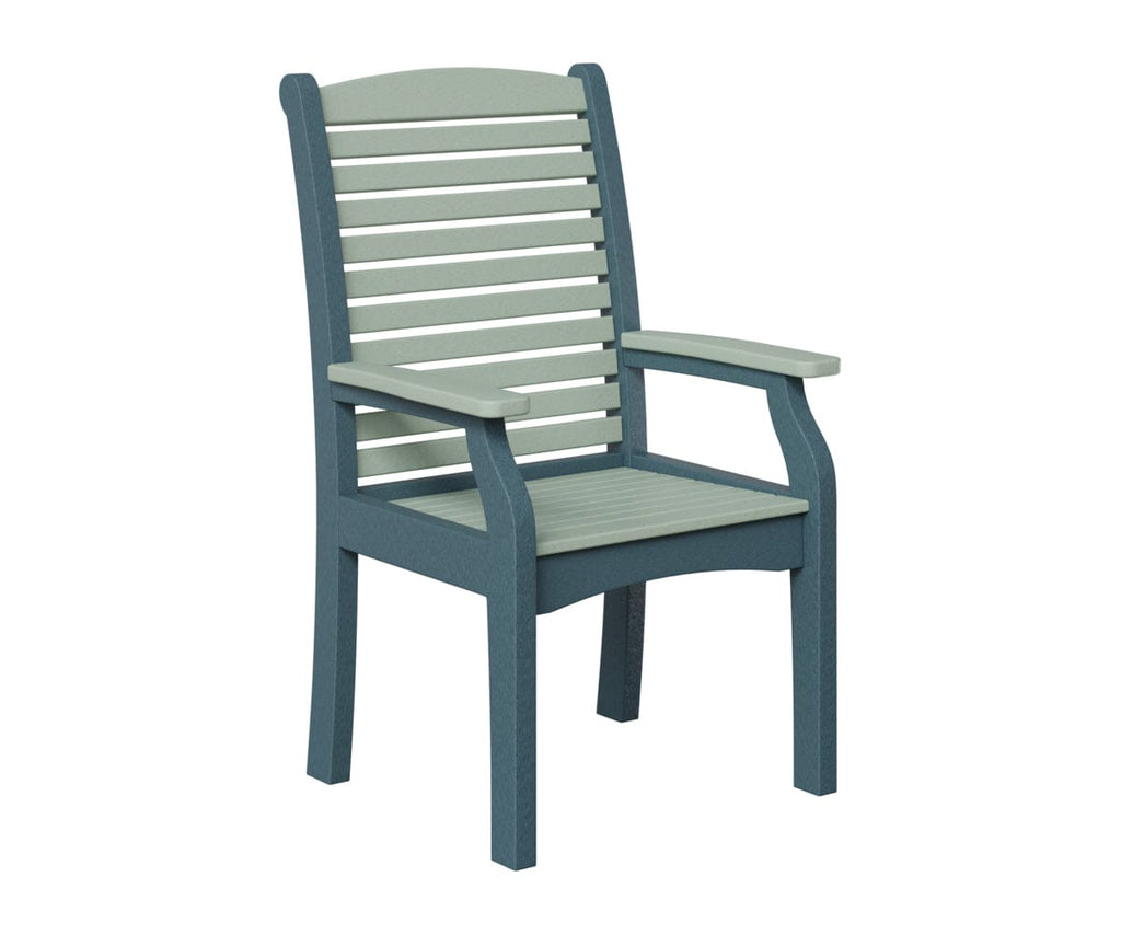 Classic Terrace Dining Chair Rockwood Outdoor Furniture Seafoam Slate 