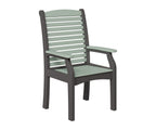 Classic Terrace Dining Chair Rockwood Outdoor Furniture Seafoam Smoke Gray 