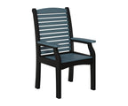 Classic Terrace Dining Chair Rockwood Outdoor Furniture Slate Black 