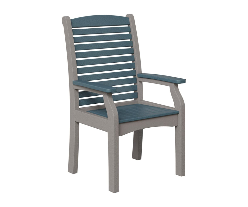 Classic Terrace Dining Chair Rockwood Outdoor Furniture Slate Light Gray 