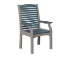 Classic Terrace Dining Chair Rockwood Outdoor Furniture Slate Light Gray 