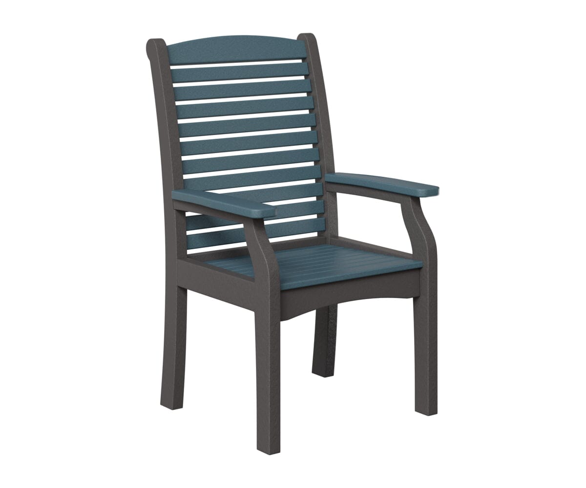 Classic Terrace Dining Chair Rockwood Outdoor Furniture Slate Smoke Gray 