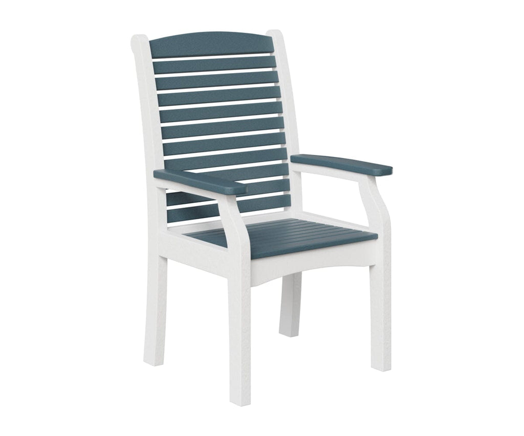 Classic Terrace Dining Chair Rockwood Outdoor Furniture Slate White 