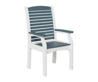 Classic Terrace Dining Chair Rockwood Outdoor Furniture Slate White 