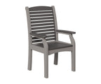 Classic Terrace Dining Chair Rockwood Outdoor Furniture Smoke Gray Light Gray 