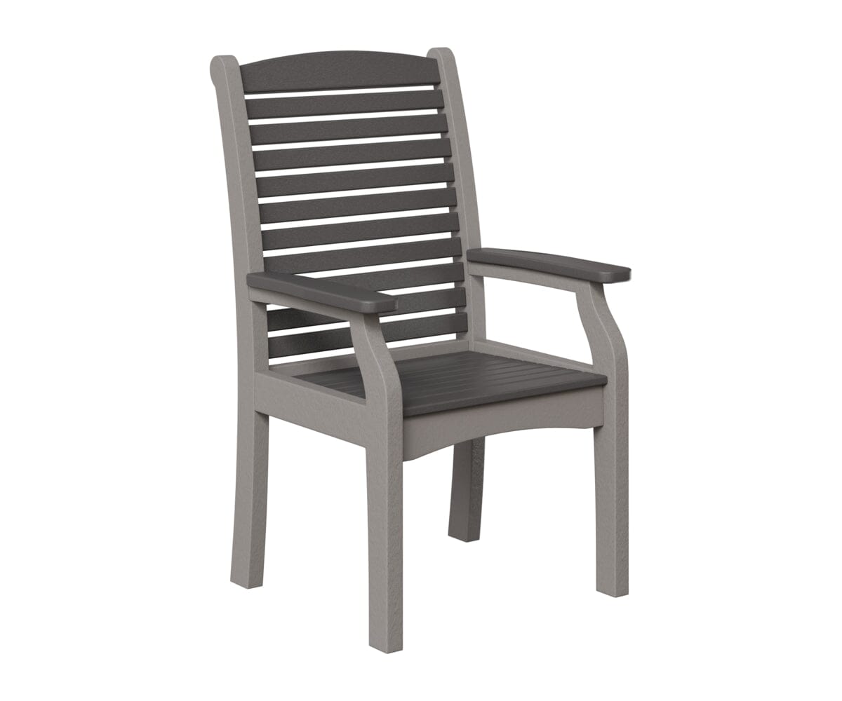 Classic Terrace Dining Chair Rockwood Outdoor Furniture Smoke Gray Light Gray 