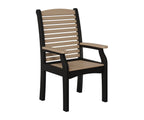Classic Terrace Dining Chair Rockwood Outdoor Furniture Weatherwood Black 