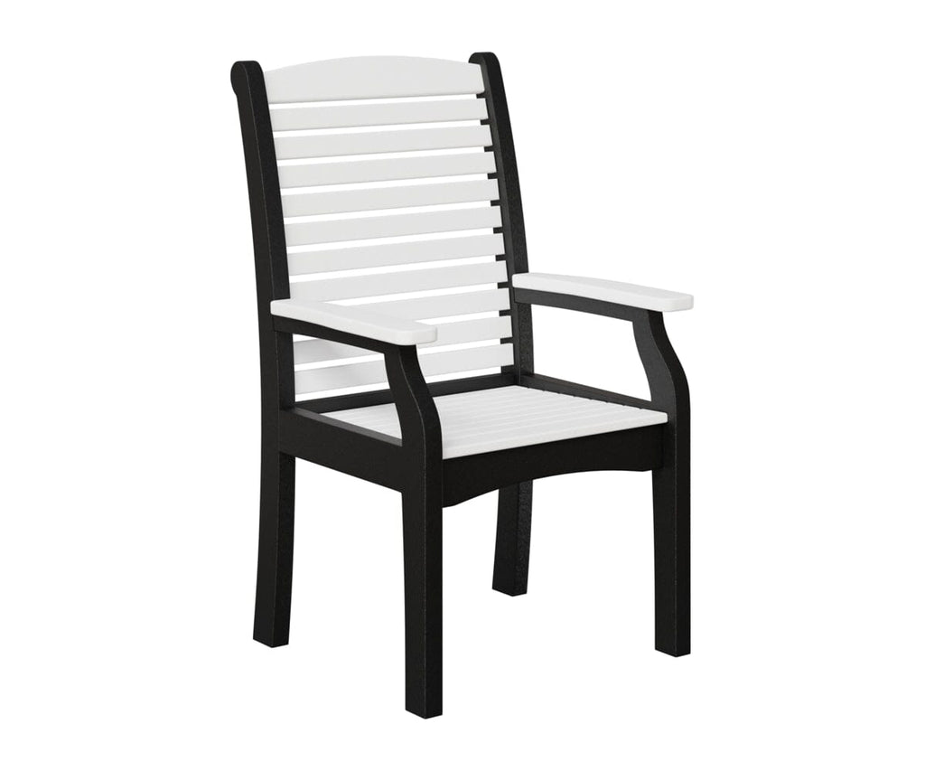 Classic Terrace Dining Chair Rockwood Outdoor Furniture White Black 
