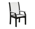 Classic Terrace Dining Chair Rockwood Outdoor Furniture White Black 