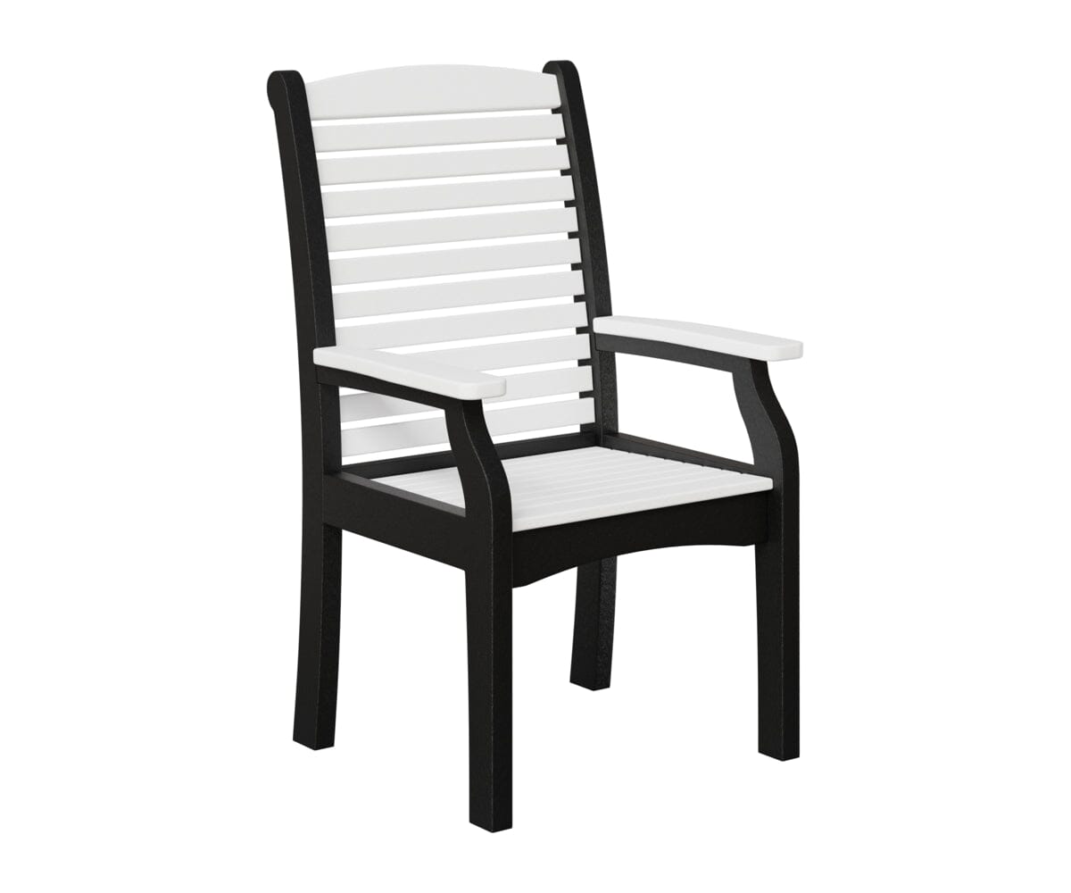 Classic Terrace Dining Chair Rockwood Outdoor Furniture White Black 