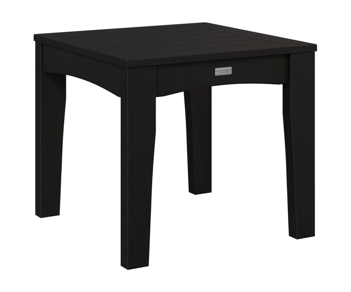 Classic Terrace End Table Rockwood Outdoor Furniture Black