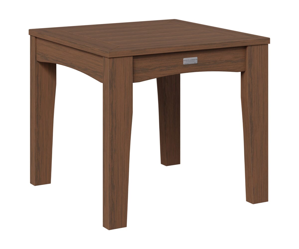 Classic Terrace End Table Rockwood Outdoor Furniture Natural Finish: Brazillian Walnut