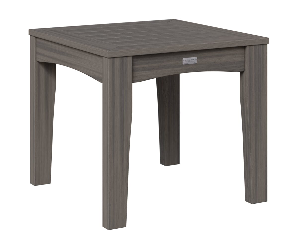 Classic Terrace End Table Rockwood Outdoor Furniture Natural Finish: Coastal Gray