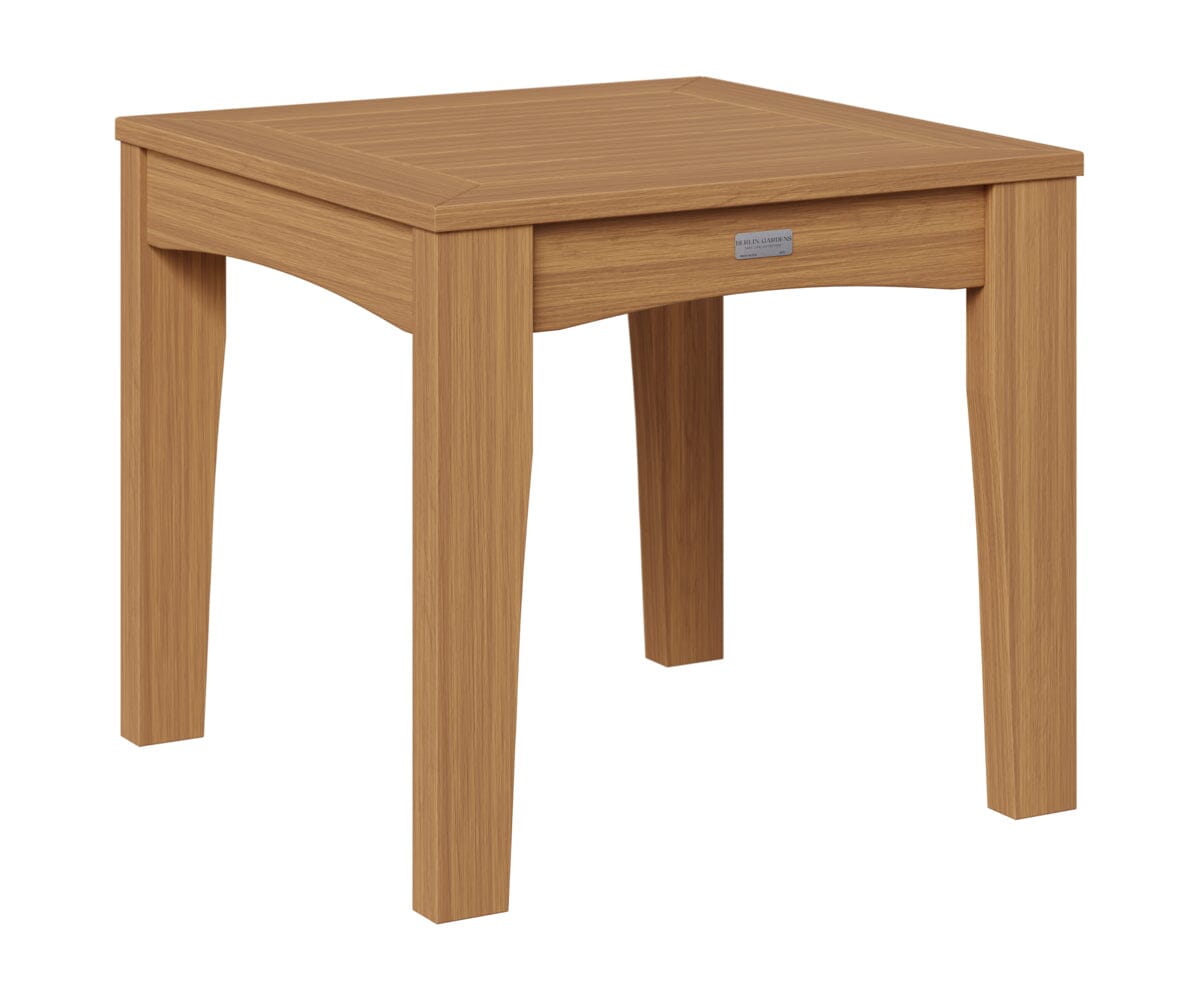Classic Terrace End Table Rockwood Outdoor Furniture Natural Finish: Natural Teak