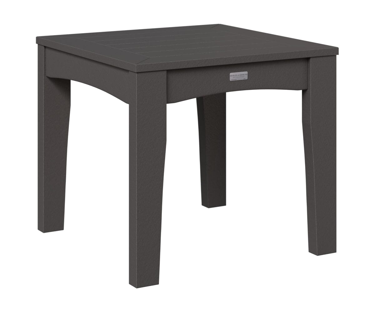 Classic Terrace End Table Rockwood Outdoor Furniture Smoke Gray