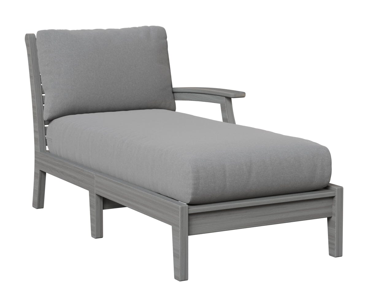 Classic Terrace Left Arm Chaise Lounge Rockwood Outdoor Furniture Natural Finish: Driftwood Gray 