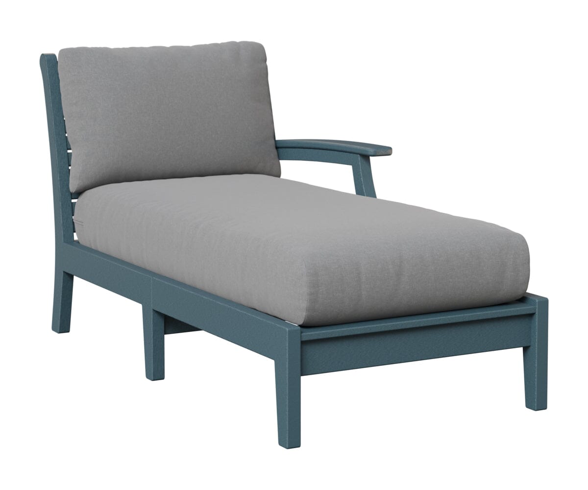 Classic Terrace Left Arm Chaise Lounge Rockwood Outdoor Furniture 
