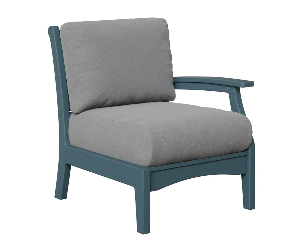 Classic Terrace Left Arm Club Chair Berlin Gardens Slate 