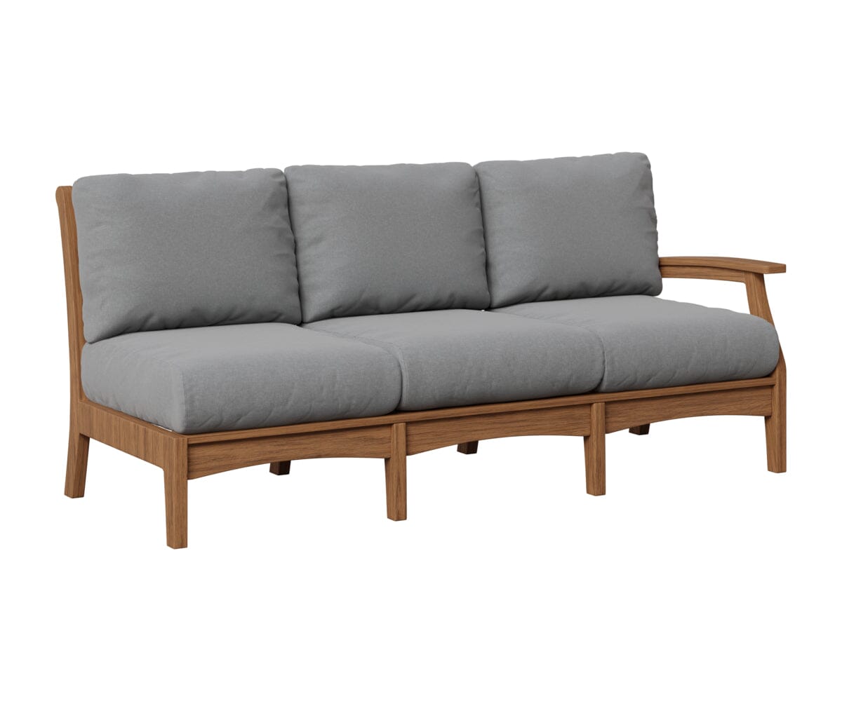 Classic Terrace Left Arm Sofa Rockwood Outdoor Furniture Natural Finish: Antique Mahogany 