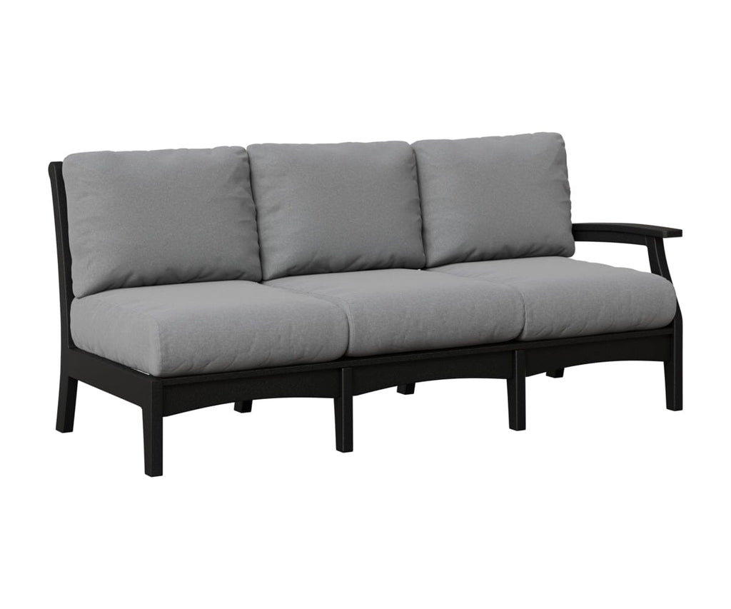 Classic Terrace Left Arm Sofa Rockwood Outdoor Furniture Black 