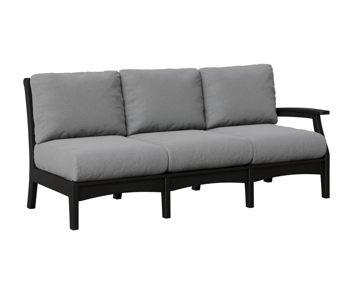 Classic Terrace Left Arm Sofa Rockwood Outdoor Furniture Black 