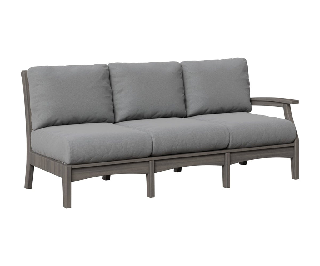 Classic Terrace Left Arm Sofa Rockwood Outdoor Furniture Natural Finish: Coastal Gray 
