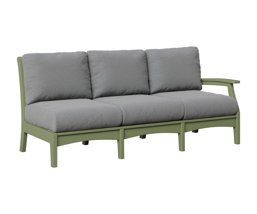 Classic Terrace Left Arm Sofa Rockwood Outdoor Furniture Sage 