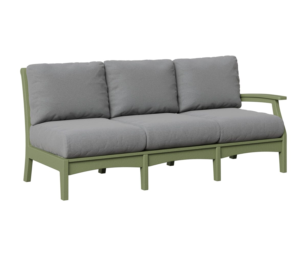 Classic Terrace Left Arm Sofa Rockwood Outdoor Furniture Sage 