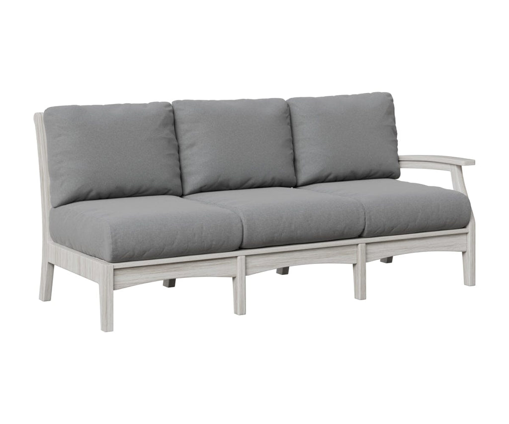 Classic Terrace Left Arm Sofa Rockwood Outdoor Furniture Natural Finish: Seashell 