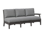 Classic Terrace Left Arm Sofa Rockwood Outdoor Furniture Smoke Gray 