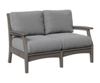 Classic Terrace Love Seat Berlin Gardens Natural Finish: Coastal Gray 