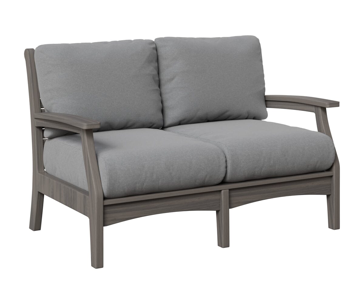 Classic Terrace Love Seat Berlin Gardens Natural Finish: Coastal Gray 