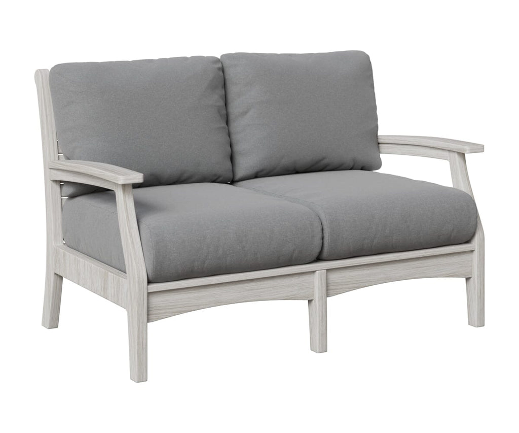 Classic Terrace Love Seat Berlin Gardens Natural Finish: Seashell 