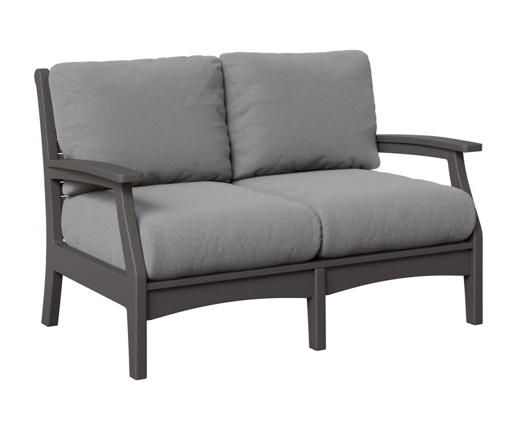 Classic Terrace Love Seat Berlin Gardens Smoke Gray 