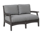 Classic Terrace Love Seat Berlin Gardens Smoke Gray 