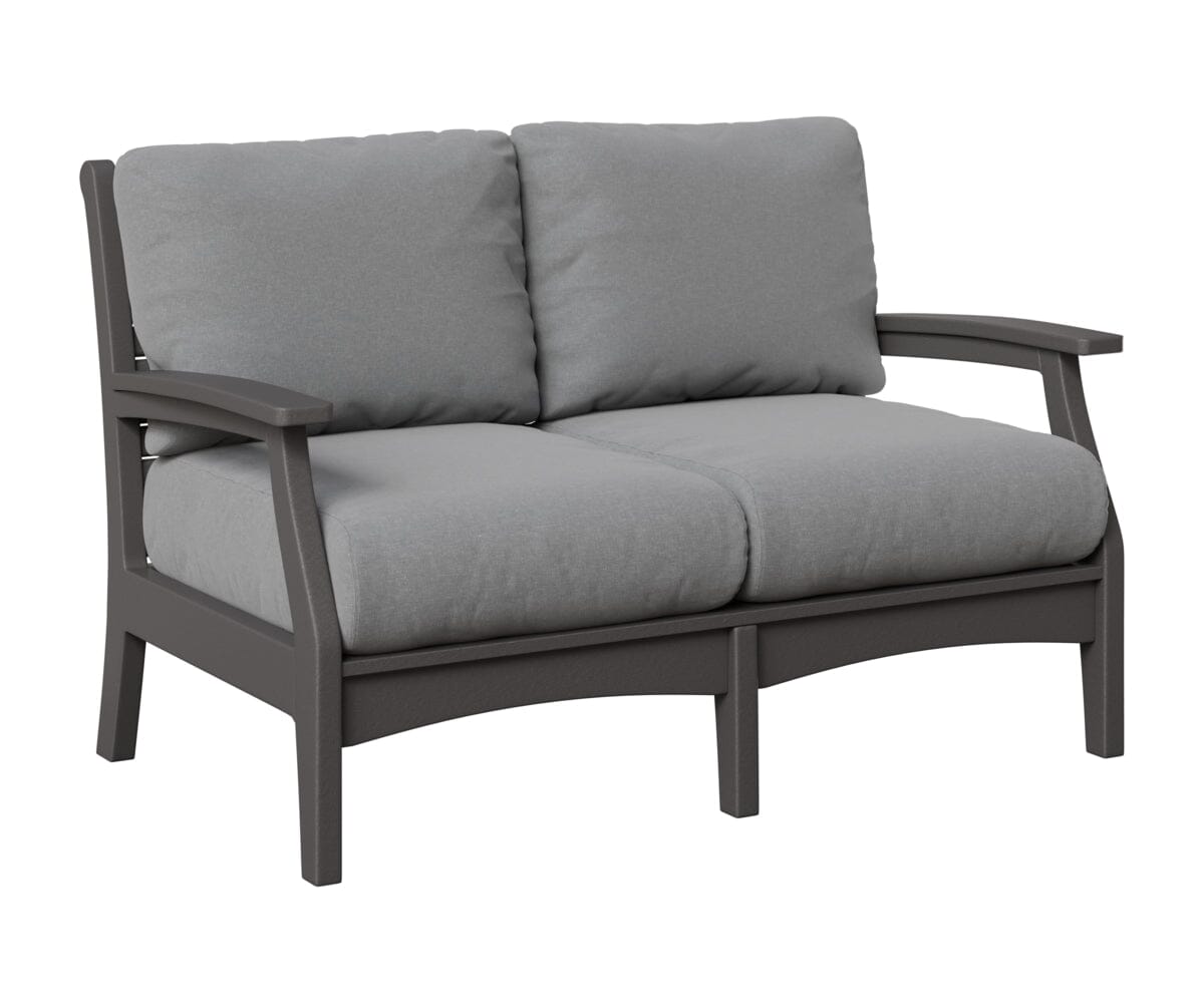 Classic Terrace Love Seat Berlin Gardens Smoke Gray 
