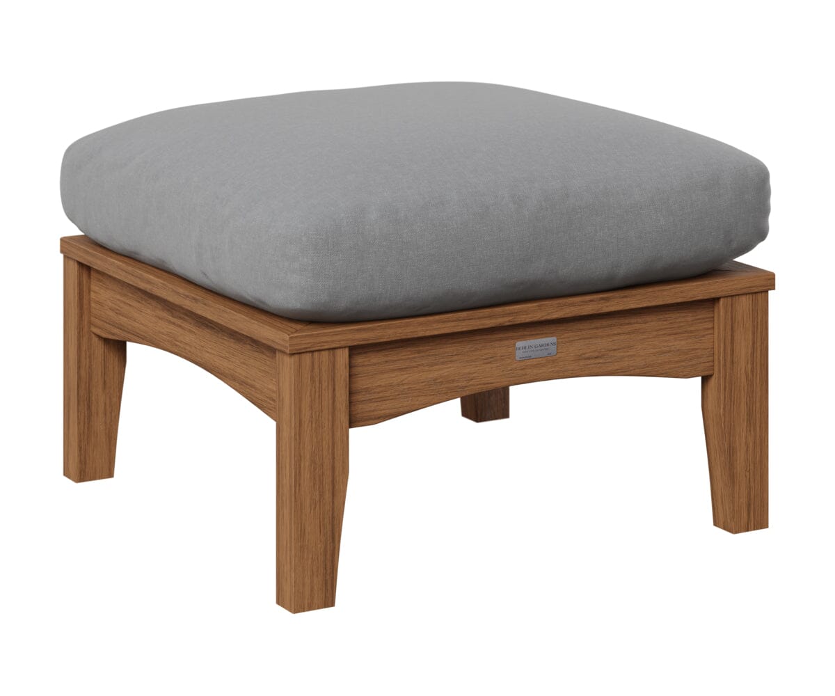 Classic Terrace Ottoman Rockwood Outdoor Furniture Natural Finish: Antique Mahogany 
