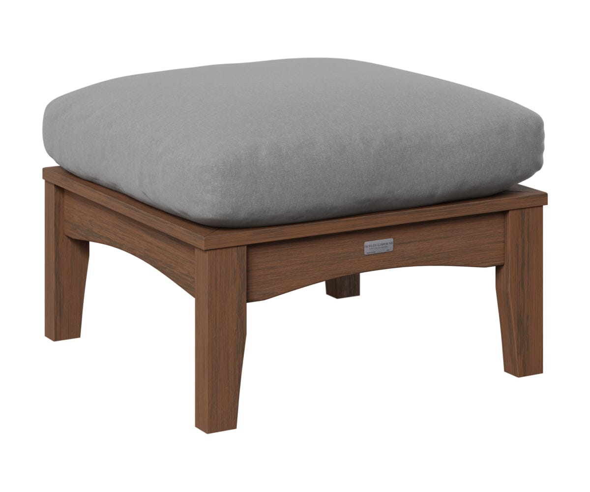Classic Terrace Ottoman Rockwood Outdoor Furniture Natural Finish: Brazilian Walnut 