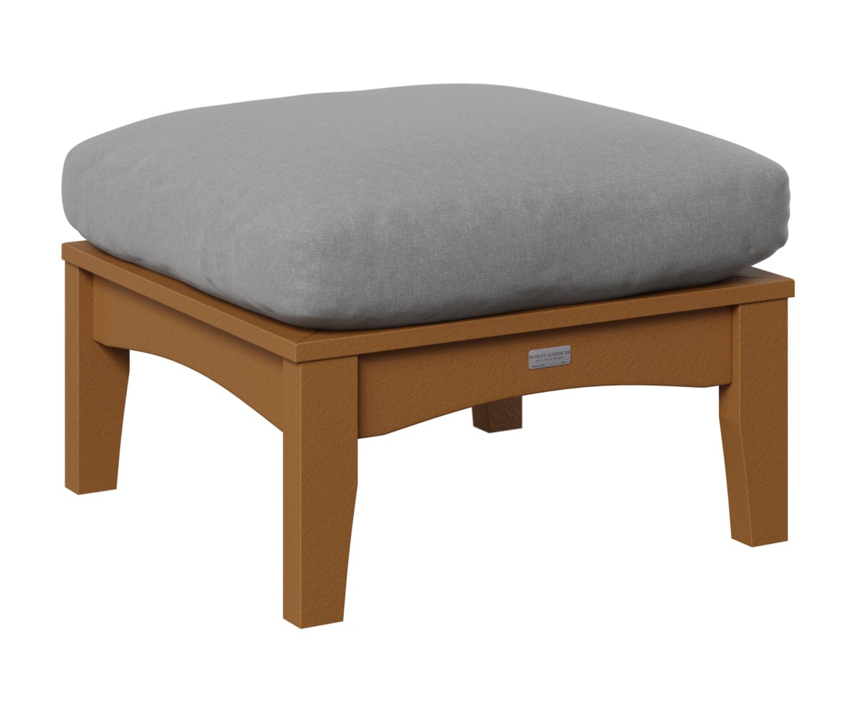 Classic Terrace Ottoman Rockwood Outdoor Furniture Cedar 