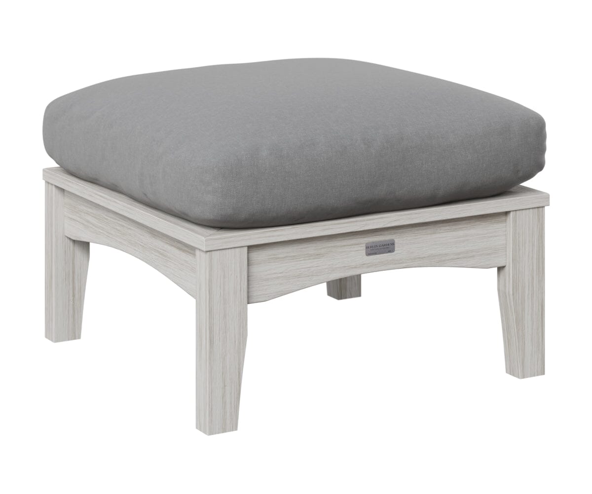 Classic Terrace Ottoman Rockwood Outdoor Furniture Natural Finish: Seashell 